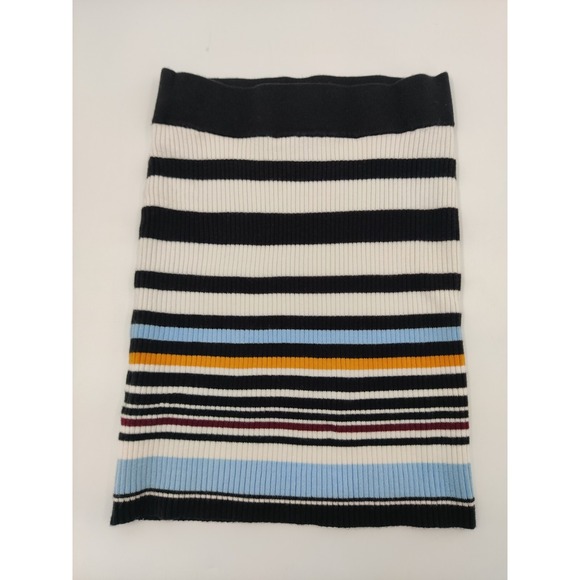 BCBGeneration Dresses & Skirts - BCBGeneration Womens Ribbed Striped Mini Skirt Multi Color Size XS